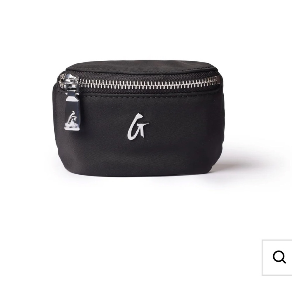 Glamaholic Black Nylon Wristlet